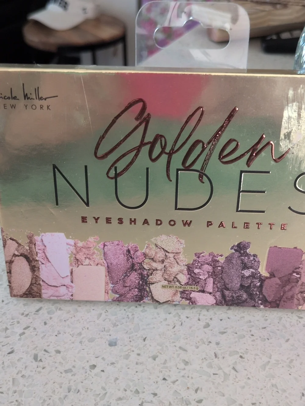 Nicole Miller Rosy Nude & Golden Nudes Eyeshadow Duo - New Bundle